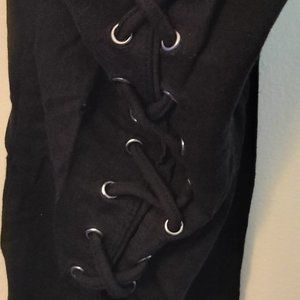 Torrid lace-up leggings size 3 black